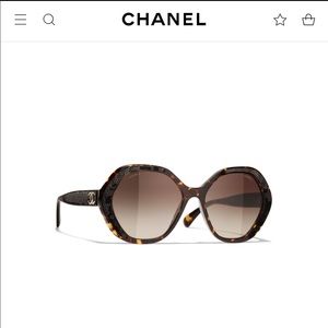 Chanel round sunglasses